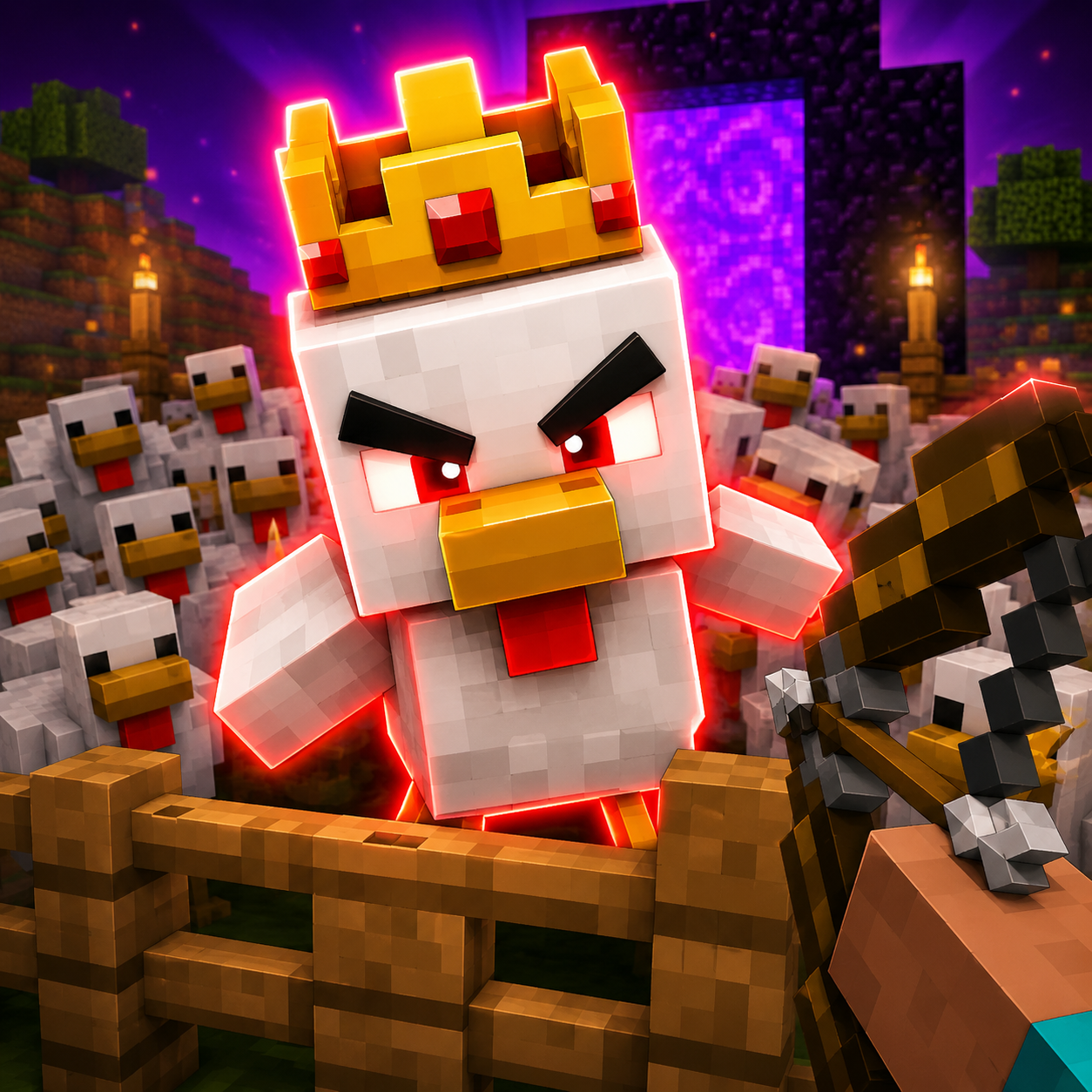 MInecraft server chiken